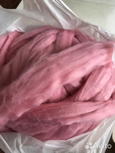 Толстая пряжа меринос