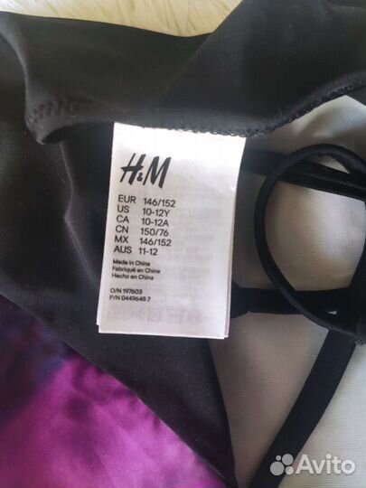Купальник H&M для девочки 146-152см