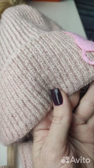 Зимняя шапка и снуд