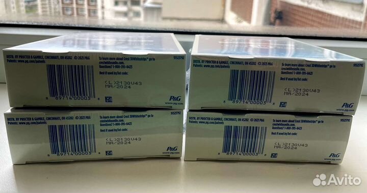 Полоски для отбеливания зубов Crest 18 Level