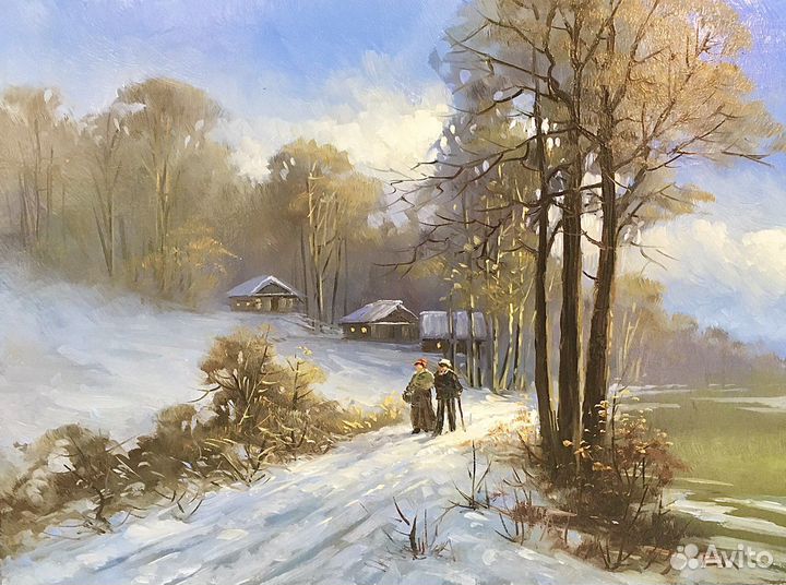 Картина маслом на холсте