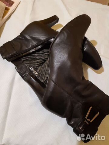 Полуботинки женские 38 размера кожаные