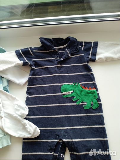 Много вещей на новорожденного на рост 64,70