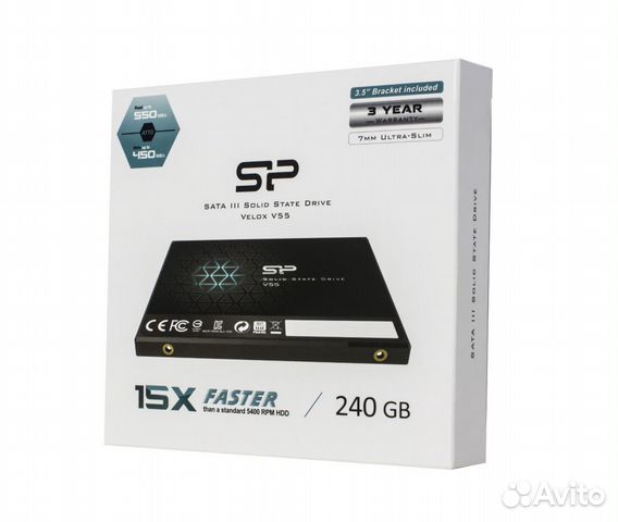 SSD диск Silicon Power S55 240 Gb 2,5