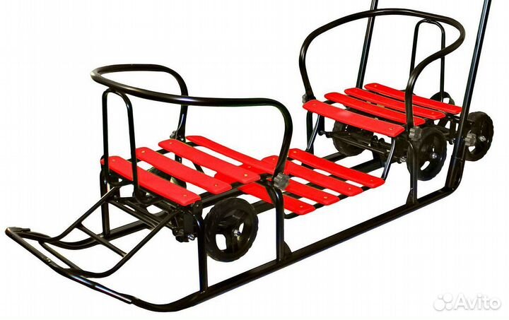 Санки для двойни универсальные