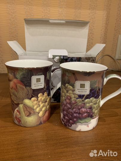 Набор кружек küchenland натюрморты