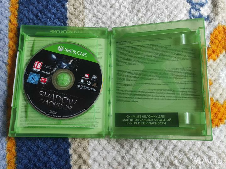 Диск тени Мордора Xbox