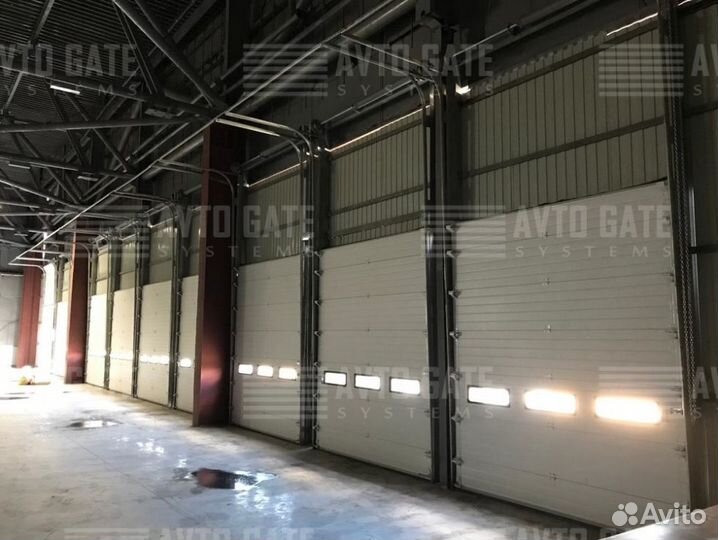 Секционные ворота гаражные