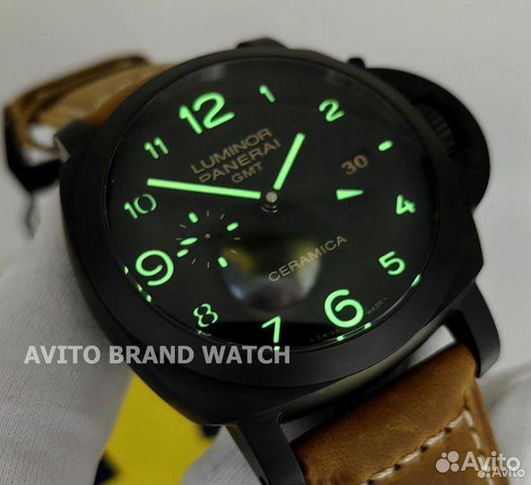 Часы Panerai Luminor Сeramica gmt PAM441 керамика