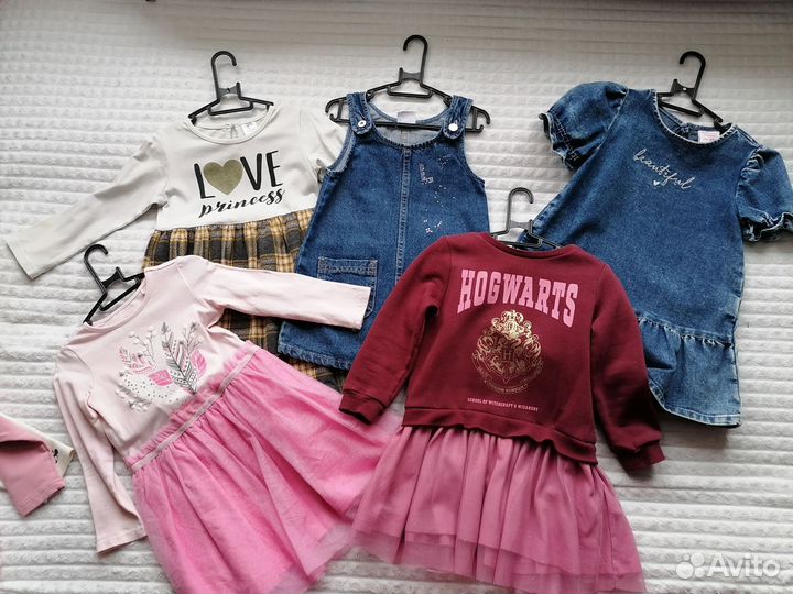 Детская одежда для девочек 92 98 пакетом