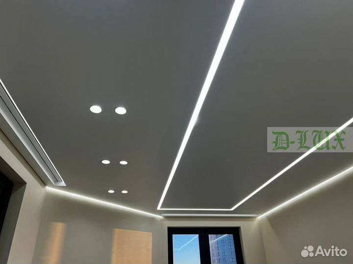 Матовые натяжные потолки