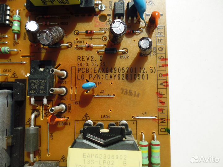 Блок питания EAX64905701(2.5) от LG 42LA660V