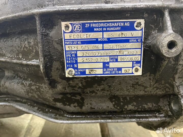 МКПП Renault master 3 2.3 dci (задний привод)