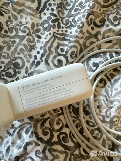 Адаптер питания Apple 87W USB-C Power Adapter