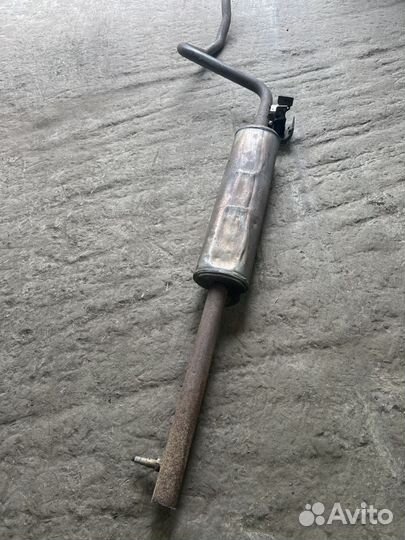 Резонатор глушителя Рено Меган 2