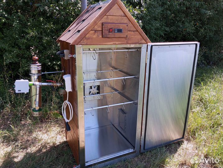 Коптильня горячего и холодного копчения