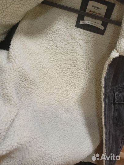 Джинсовая куртка мужская утепленная