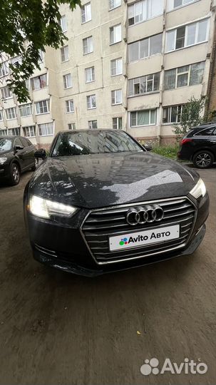 Audi A4 2.0 AMT, 2017, 105 000 км