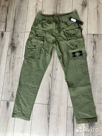 Брюки Stone Island Хаки