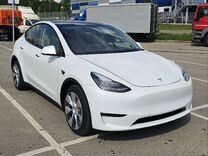 Tesla Model Y AT, 2021, 1 470 км, с пробегом, цена 4 250 000 руб.