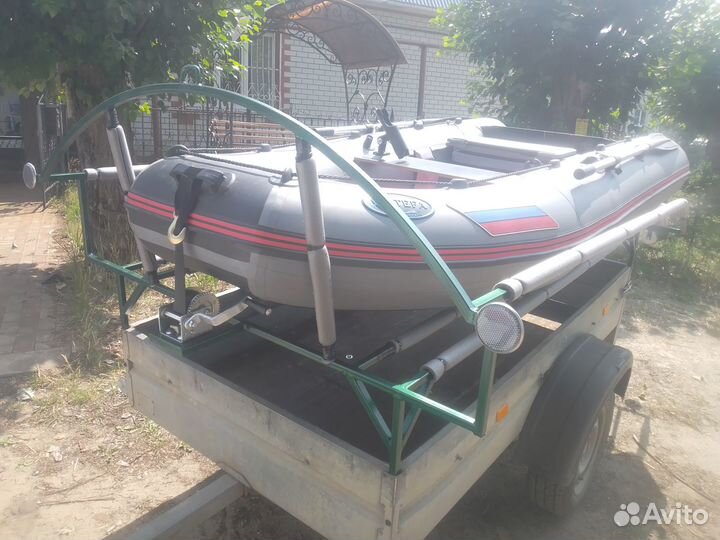 Надставка на прицеп под лодку