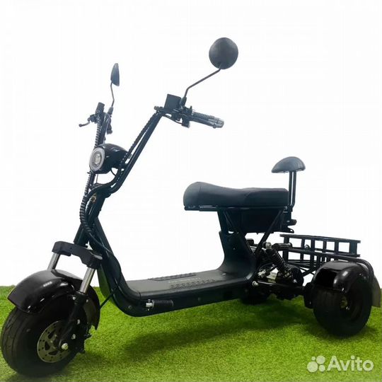 Трицикл Citycoco GT x3pro ситикоко