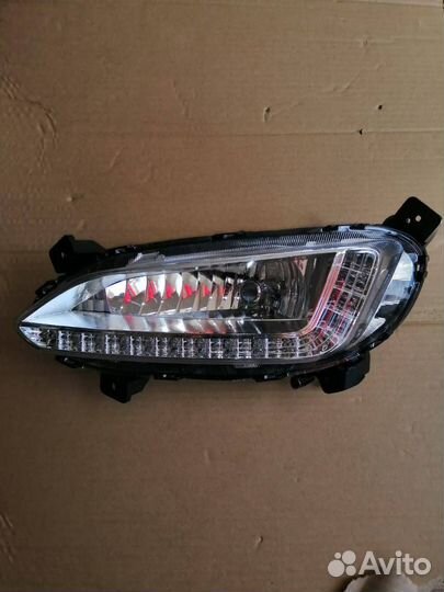 Противотуманная фара птф hyundai santa fe сантафе