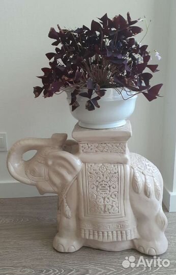 Слон интерьерный. напольный. Подставка под кашпо