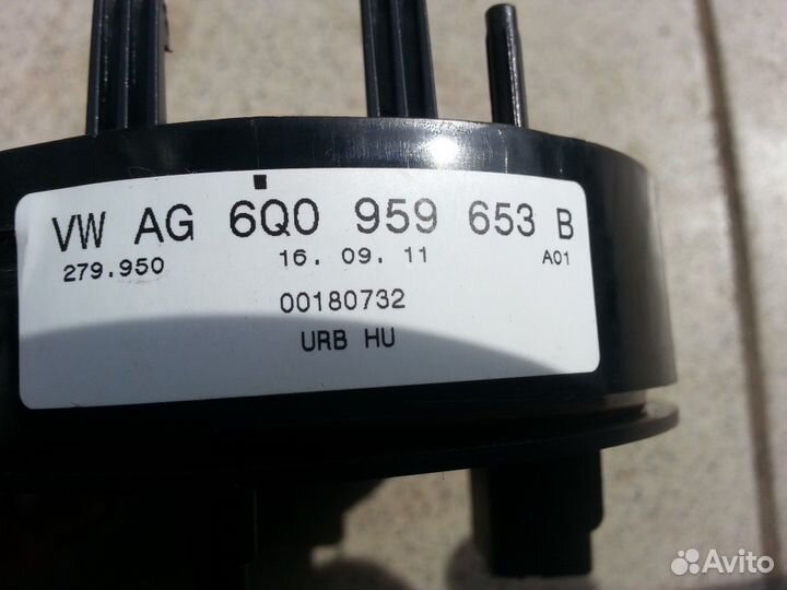 Подрулевой шлейф Volkswagen polo sedan