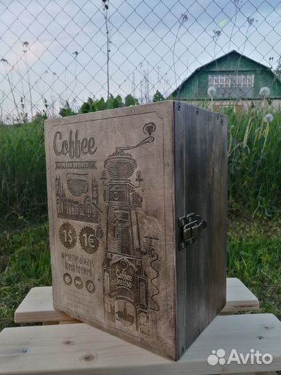 Ящик деревянный