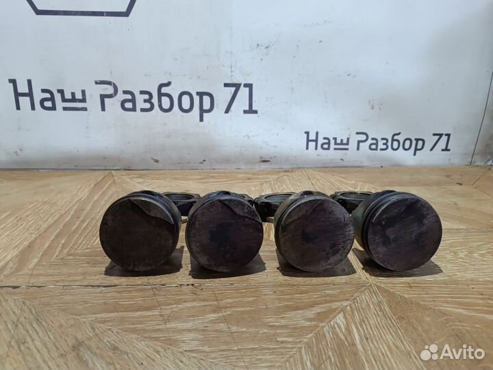 Поршень с шатуном renault megane logan 1.6 K7M