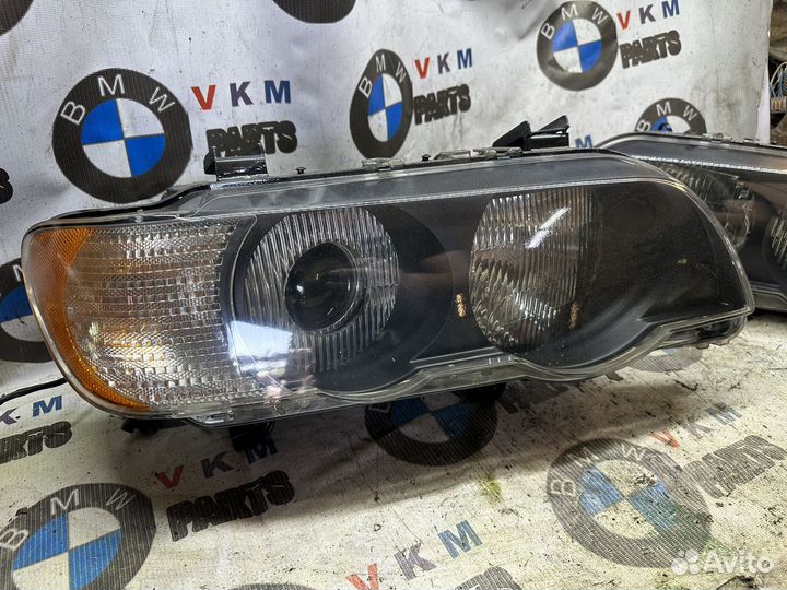 Передние фары Е53 Х5 до рестайлинг ксенон