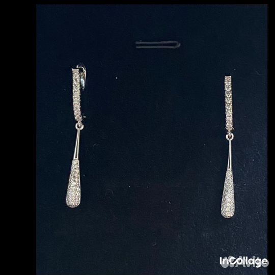 Серьги серебро