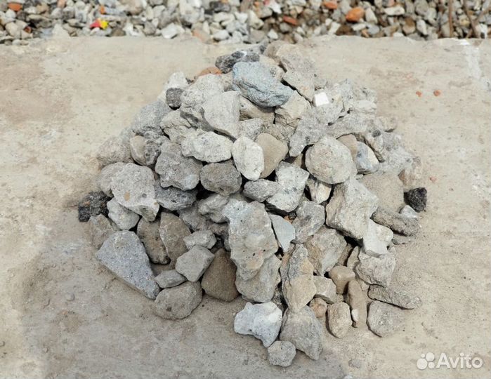 Щебень гравийный, все фракции