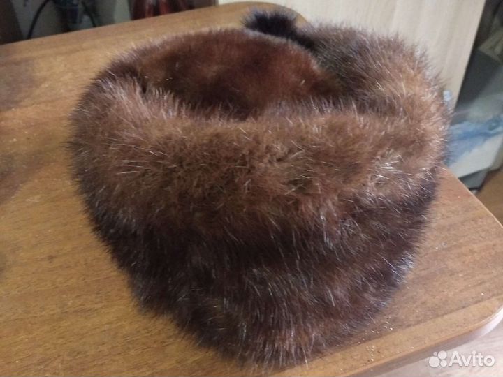 Шапка норковая женская