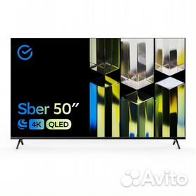 Телевизор Sber SDX-50UQ5230T, 50"(127 см), UHD 4K