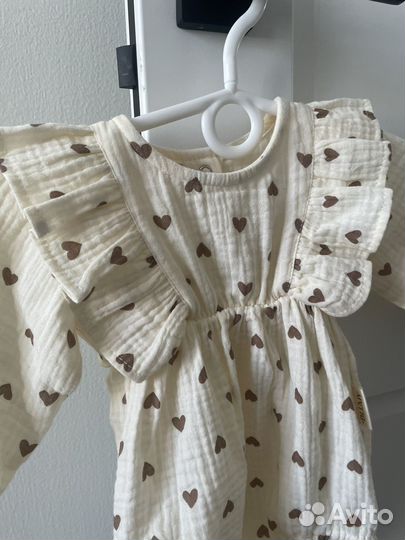 Детское боди 62-68