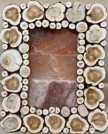 Панно из можжевельника для бани