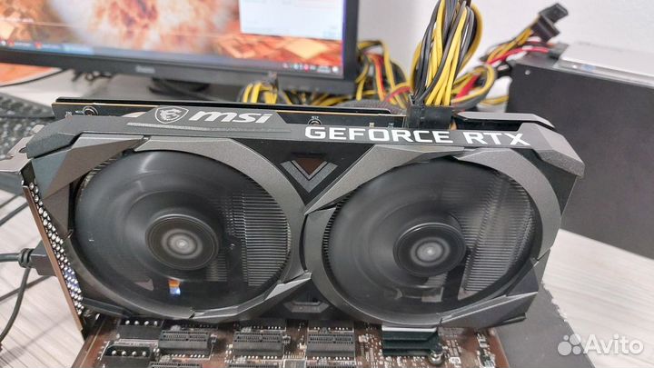 Видеокарта MSI RTX 3060 Ti 8Gb