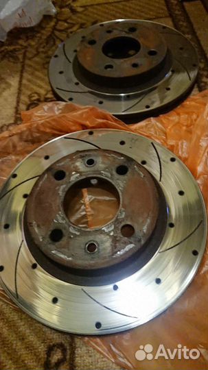 Тормозные диски r13 вентилируемые