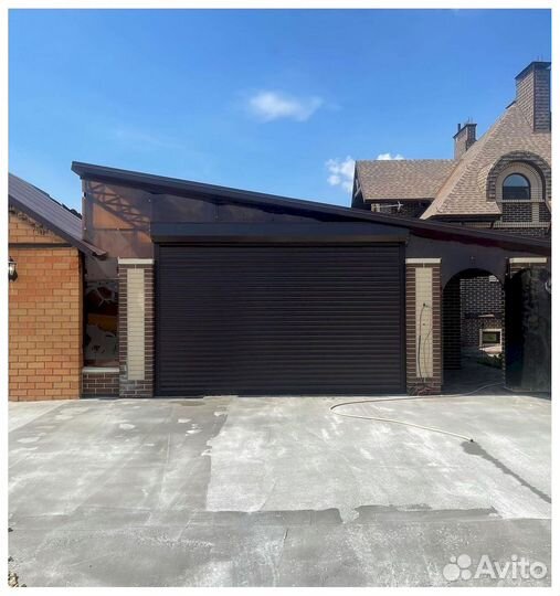 Ворота алютех роллетные