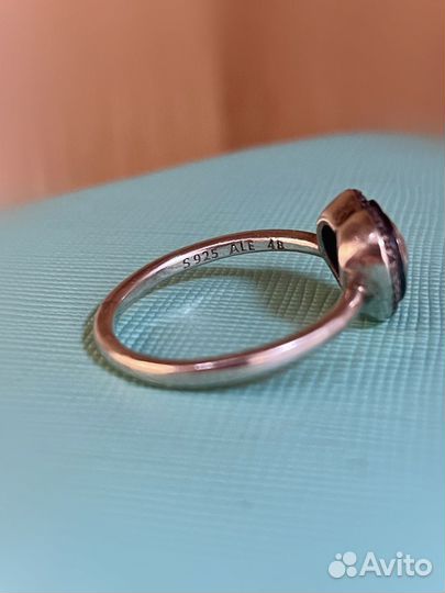Кольцо серебряное Pandora размер 17,5