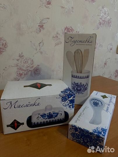 Посуда гжель