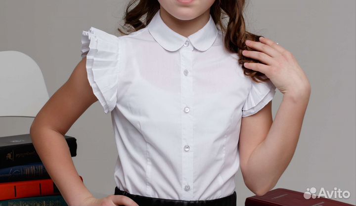 Блузка для девочки 128 размера