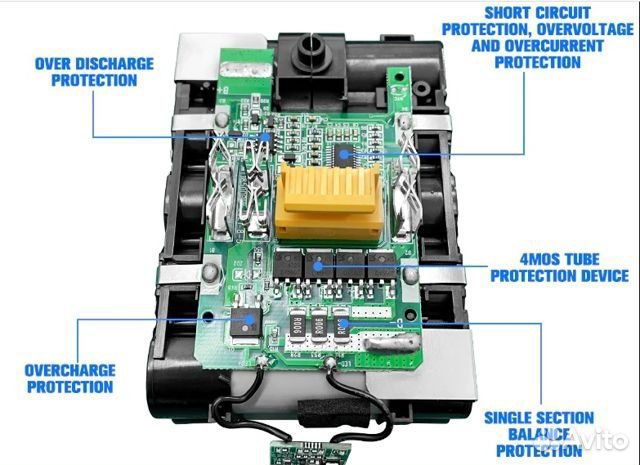 Аккумуляторы 18650 Li-ion BL1860B 18V/6.0Ah