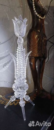 Подсвечник хрустальный СССР