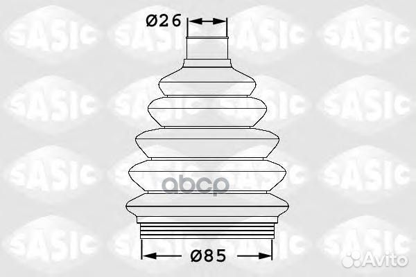 Пыльник шруса наруж.ком/кт 1906038 Sasic