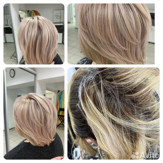 Окрашивание волос любой сложности