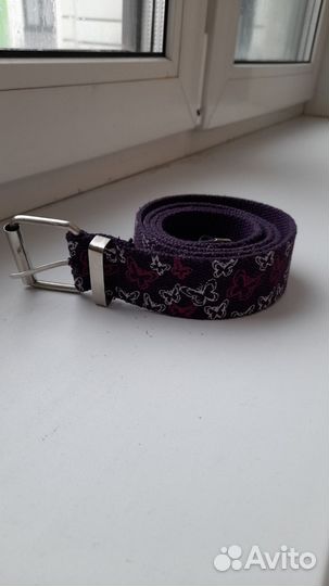 Ремень фиолетовый