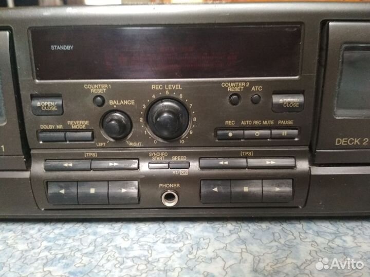 Кассетная дека technics 474